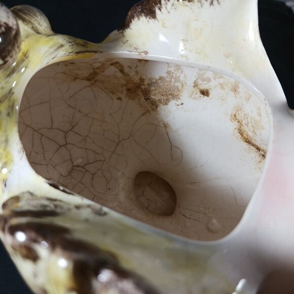 Vintage Relpo Samson 1957  Large Duckling Chicken Planter Vase - Picture 5 of 12